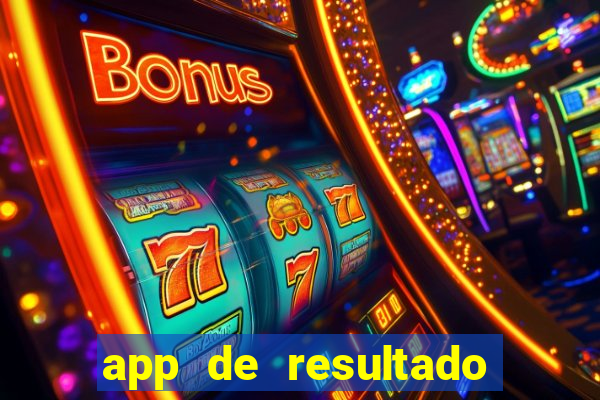 app de resultado de jogos